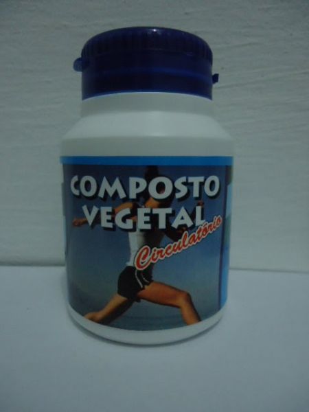 Composto Vegetal Circulatório de 60 capsulas de 500 mg